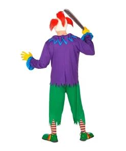 WIDMANN Déguisement Joker Diable Adulte (haut, Pantalon, Chaussettes Sans Pieds) 8 WIDMANN Déguisement Joker Diable Adulte (haut, Pantalon, Chaussettes Sans Pieds) -Halloween Soldes Boutique deguisement joker diable adulte haut pantalon chaussettes sans pieds 3