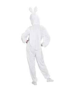 WIDMANN Déguisement Lapin Adulte Mixte Rose Et Blanc (combinaison à Capuche Avec Masque) -Halloween Soldes Boutique deguisement lapin adulte mixte rose et blanc combinaison a capuche avec masque 3