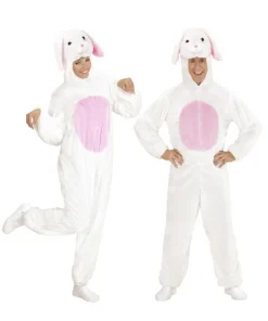 WIDMANN Déguisement Lapin En Peluche Blanc Adulte