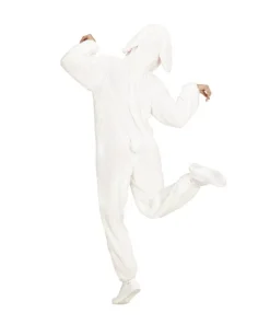 WIDMANN Déguisement Lapin En Peluche Blanc Adulte 7 WIDMANN Déguisement Lapin En Peluche Blanc Adulte -Halloween Soldes Boutique deguisement lapin en peluche blanc adulte 1 3