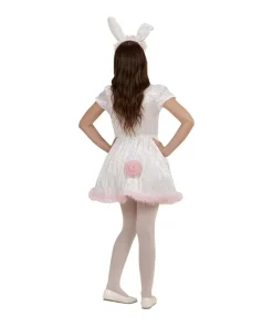 WIDMANN Déguisement Lapine Blanc Fille (robe Avec Queue Et Oreilles) -Halloween Soldes Boutique deguisement lapine blanc fille robe avec queue et oreilles 2