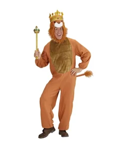 WIDMANN Déguisement Lion Marron, Homme (combinaison, Capuche/masque) 5 WIDMANN Déguisement Lion Marron, Homme (combinaison, Capuche/masque) -Halloween Soldes Boutique deguisement lion marron homme combinaison capuche masque 1