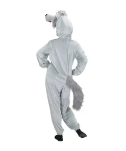 WIDMANN Déguisement Loup Adulte Mixte ( Combinaison à Capuche Avec Masque) -Halloween Soldes Boutique deguisement loup adulte mixte combinaison a capuche avec masque 1