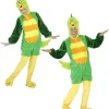 WIDMANN Déguisement Oiseau Vert Adulte En Peluche (combinaison à Capuche/masque)