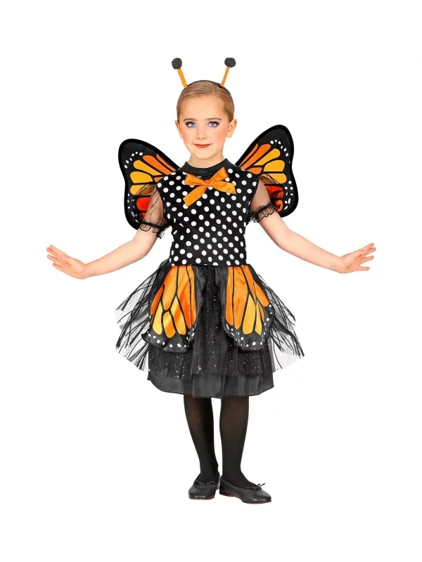 WIDMANN Déguisement Papillon Fille Multicolore (robe Tutu, Ailes, Antennes) 1 WIDMANN Déguisement Papillon Fille Multicolore (robe Tutu, Ailes, Antennes)