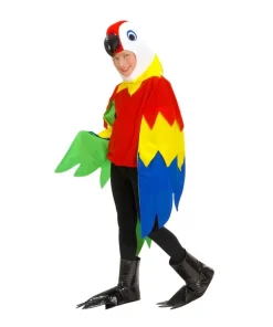 WIDMANN Déguisement Perroquet Enfant (costume, Capuche/masque, Pattes)