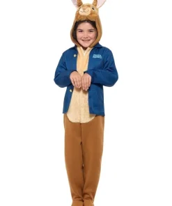 Smiffys Déguisement Pierre Le Lapin De Luxe © (combinaison Marron Et Veste Bleue)