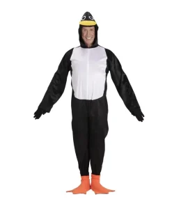 WIDMANN Déguisement Pingouin Adulte (combinaison à Capuche/masque)