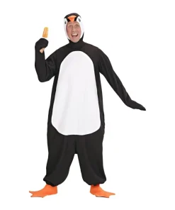 WIDMANN Déguisement Pingouin Noir Et Blanc Adulte (combinaison, Couvre-chef Avec Masque, Pattes) -Halloween Soldes Boutique deguisement pingouin noir et blanc adulte combinaison couvre chef avec masque pattes 2