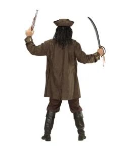 WIDMANN Déguisement Pirate Capitaine Homme (veste, Chemise, Pantalon, Ceinture, Chapeau) -Halloween Soldes Boutique deguisement pirate capitaine homme veste chemise pantalon ceinture chapeau 3