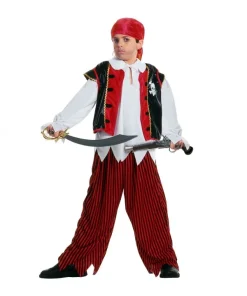 WIDMANN Déguisement Pirate De L'ile Aux Trésors (chemise, Veste, Pantalon, Bandana)