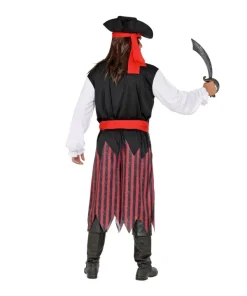 WIDMANN Déguisement Pirate Des Caraïbes Du S Au XXXL (chemise Avec Veste, Pantalon, Ceinture, Bandeau, Chapeau) -Halloween Soldes Boutique deguisement pirate des caraibes du s au xxxl chemise avec veste pantalon ceinture bandeau chapeau 2
