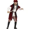 WIDMANN Déguisement Pirate Des Caraïbes Enfant (chemise Avec Gilet, Pantalon, Ceinture, Bandeau)