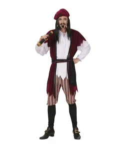 WIDMANN Déguisement Pirate Des Caraïbes Homme (chemise Avec Gilet, Pantalon, Ceinture, Bandeau) -Halloween Soldes Boutique deguisement pirate des caraibes homme chemise avec gilet pantalon ceinture bandeau 2
