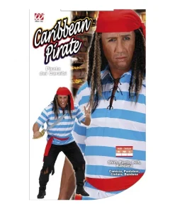 WIDMANN Déguisement Pirate Des Caraïbes Homme (chemise, Pantalon, Ceinture, Bandana) -Halloween Soldes Boutique deguisement pirate des caraibes homme chemise pantalon ceinture bandana 4