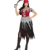 WIDMANN Déguisement Pirate Femme (robe, Bandana)