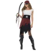 Smiffys Déguisement Pirate Femme (robe Et Bandeau)