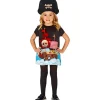 WIDMANN Déguisement Pirate Fillette Du 1 Au 3 Ans Au (robe, Chapeau)