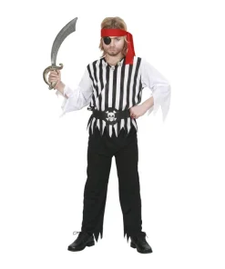 WIDMANN Déguisement Pirate Garçon (casaque, Pantalon, Ceinture, Bandeau)