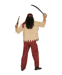 WIDMANN Déguisement Pirate Garçon (chemise Avec Veston Et Ceinture, Pantalon, Bandeau) -Halloween Soldes Boutique deguisement pirate garcon chemise avec veston et ceinture pantalon bandeau 1
