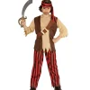 WIDMANN Déguisement Pirate Garçon (chemise Avec Veston Et Ceinture, Pantalon, Bandeau)