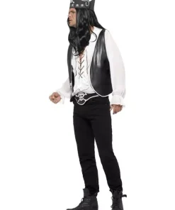 Smiffys Déguisement Pirate Homme (gilet, Chapeau, Ceinture) -Halloween Soldes Boutique deguisement pirate homme gilet chapeau ceinture 3