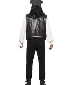Smiffys Déguisement Pirate Homme (gilet, Chapeau, Ceinture) -Halloween Soldes Boutique deguisement pirate homme gilet chapeau ceinture 4