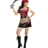 WIDMANN Déguisement Pirate Sexy Femme (robe, Ceinture, Bandana)