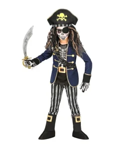 WIDMANN Déguisement Pirate Squelette, Garçon (panoplie Complète)