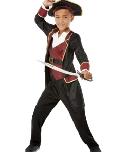 Smiffys Déguisement Pirate Swashbuckler De Luxe Enfant -Halloween Soldes Boutique deguisement pirate swashbuckler de luxe enfant 2