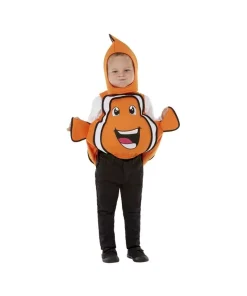 Smiffys Déguisement Poisson-clown Pour Tout-petit, Orange (haut Et Bonnet) -Halloween Soldes Boutique deguisement poisson clown pour tout petit orange haut et bonnet 2