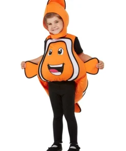 Smiffys Déguisement Poisson-clown Pour Tout-petit, Orange (haut Et Bonnet)