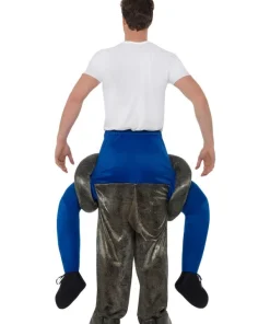 Smiffys Déguisement Porté Par Un Dinosaure Adulte (Combinaison) -Halloween Soldes Boutique deguisement porte par un dinosaure adulte combinaison 2