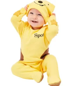 Smiffys Déguisement Spot Le Chien Pour Bébé (grenouillère Et Bonnet)