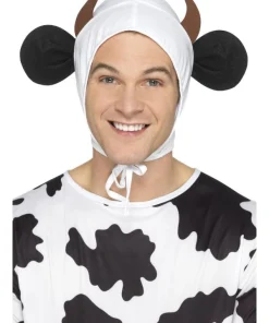 Smiffys Déguisement Vache Adulte (combinaison Avec Pis, Coiffe Avec Cornes Et Oreilles) -Halloween Soldes Boutique deguisement vache adulte combinaison avec pis coiffe avec cornes et oreilles 2