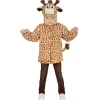 WIDMANN Déguisement Veste Peluche à Capuche Avec Tête De Girafe