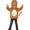 WIDMANN Déguisement Veste Peluche à Capuche Avec Tête De Lion