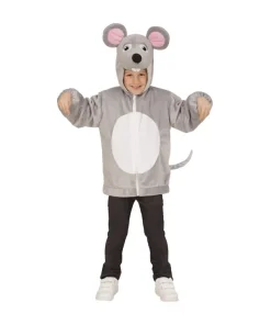 WIDMANN Déguisement Veste Peluche à Capuche Avec Tête De Souris