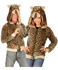 WIDMANN Déguisement Veste Polaire De Léopard Pour Adulte