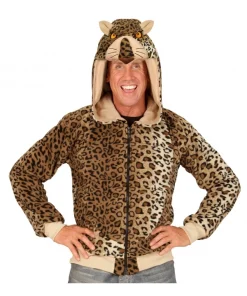 WIDMANN Déguisement Veste Polaire De Léopard Pour Adulte -Halloween Soldes Boutique deguisement veste polaire de leopard pour adulte 3