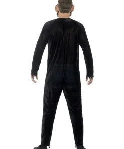 Smiffys Déguisement Zombie Singe Luxe Adulte (combinaison, Masque EVA) 5 Smiffys Déguisement Zombie Singe Luxe Adulte (combinaison, Masque EVA) -Halloween Soldes Boutique deguisement zombie singe luxe adulte combinaison masque eva 2