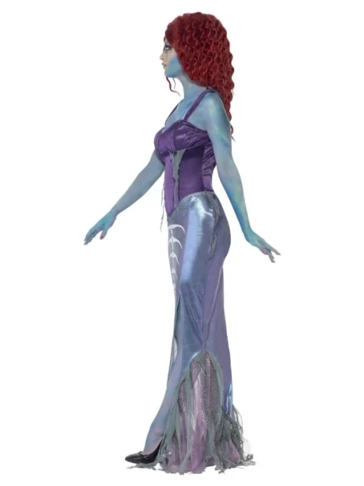 Smiffys Déguisement Zombie Sirène (haut & Jupe Queue De Poisson) -Halloween Soldes Boutique deguisement zombie sirene haut jupe queue de poisson