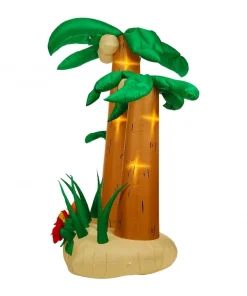 WIDMANN Ensemble De 3 Palmiers Géants, Gonflables Et Lumineux - 2.40 M -Halloween Soldes Boutique ensemble de 3 palmiers geants gonflables et lumineux 240 m 3