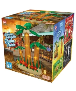 WIDMANN Ensemble De 3 Palmiers Géants, Gonflables Et Lumineux - 2.40 M -Halloween Soldes Boutique ensemble de 3 palmiers geants gonflables et lumineux 240 m 4