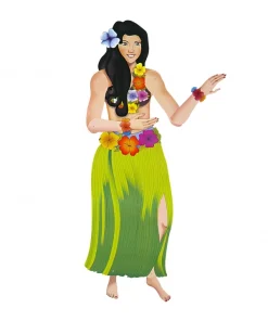 WIDMANN Ensemble De 4 Décoration Hawaïenne -Halloween Soldes Boutique ensemble de 4 decoration hawaienne 1