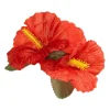 WIDMANN Epingle à Cheveux Hawaïenne Avec 2 Hibiscus Rouges