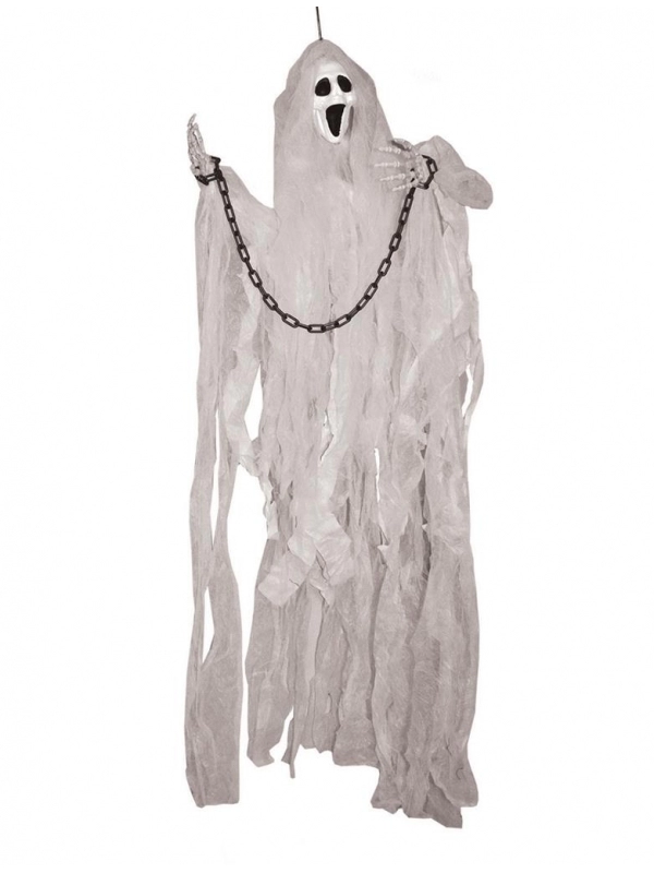 Fantôme Lumineux, Enchainé, 90 Cm à Suspendre 1 Fantôme Lumineux, Enchainé, 90 Cm à Suspendre