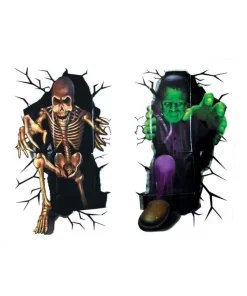 ESPA - Funny Fashion Film Décoration Halloween (squelette Ou Frankenstein)