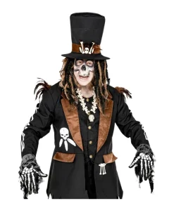 WIDMANN Gants Squelette Halloween - Taille Adulte 6 WIDMANN Gants Squelette Halloween - Taille Adulte -Halloween Soldes Boutique gants squelette halloween taille adulte 2