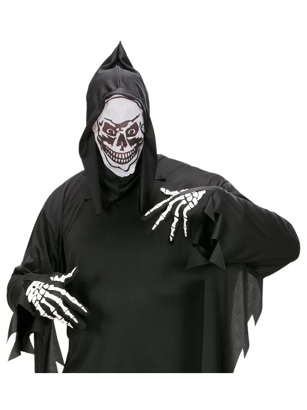 WIDMANN Gants Squelette Halloween - Taille Adulte 4 WIDMANN Gants Squelette Halloween - Taille Adulte – Image 4